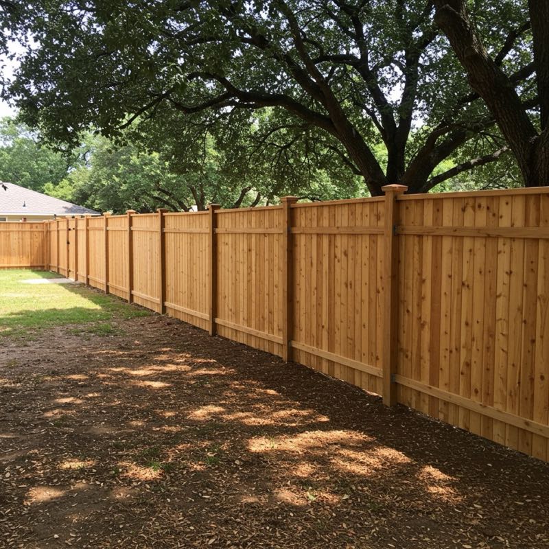 Cedar Privacy Fence in The Colony