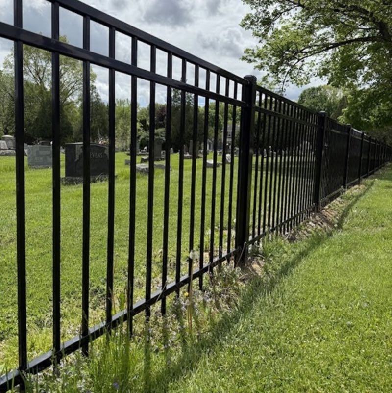 Iron Fence near Lewisville